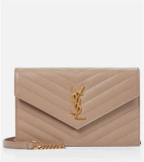 ysl cassandre envelope chain wallet in lambskin|CASSANDRE envelope chain wallet in lambskin .